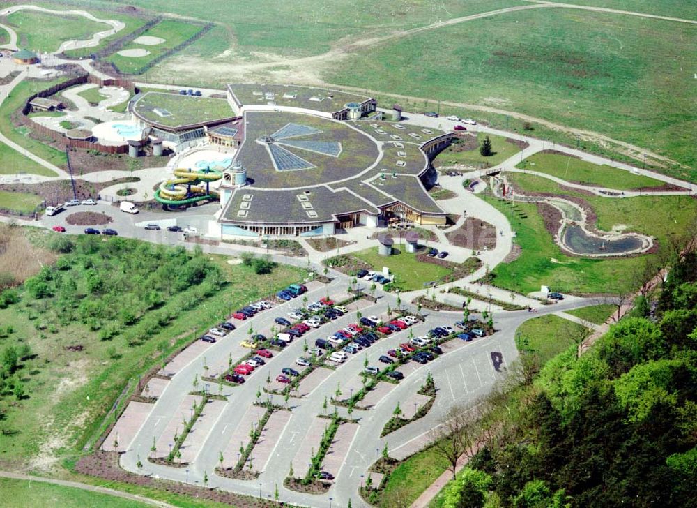 Templin / Brandenburg aus der Vogelperspektive: Naturtherme Templin / Brandenburg