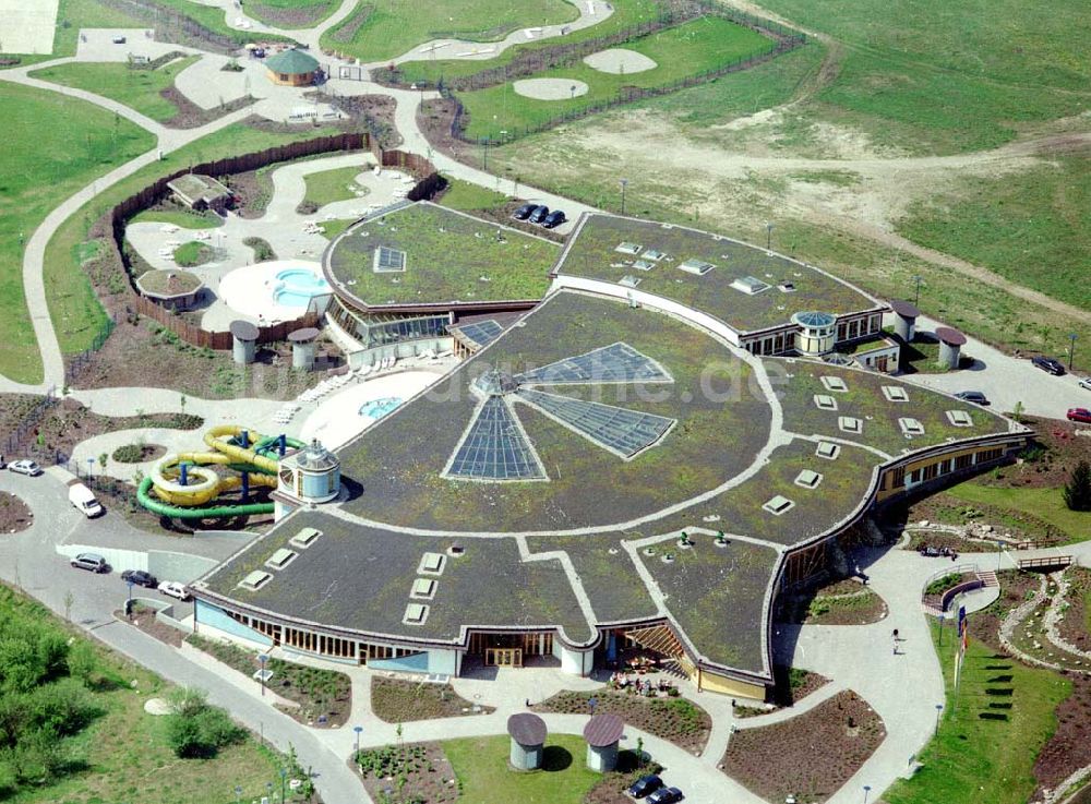 Luftaufnahme Templin / Brandenburg - Naturtherme Templin / Brandenburg