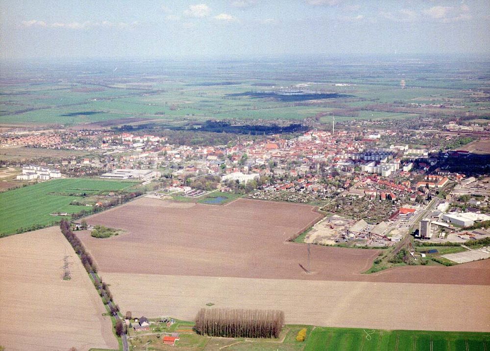 Luftaufnahme Nauen / Brandenburg - Nauen / BRA.