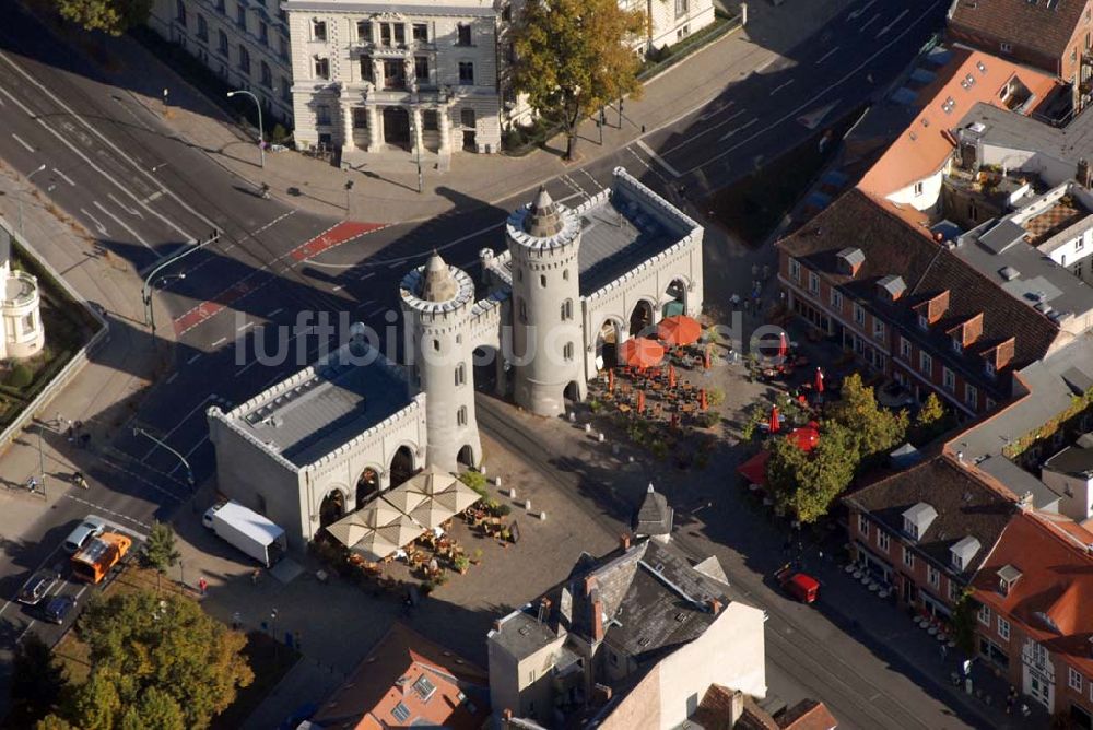 Potsdam aus der Vogelperspektive: Nauener Tor in Potsdam