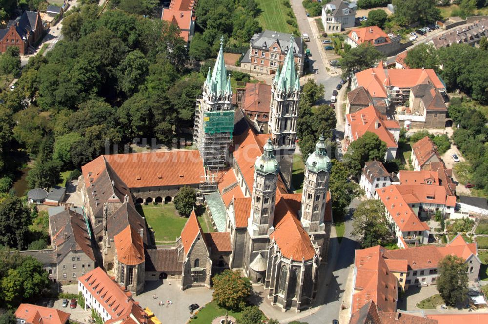 Luftbild Naumburg an der Saale - Naumburger Dom