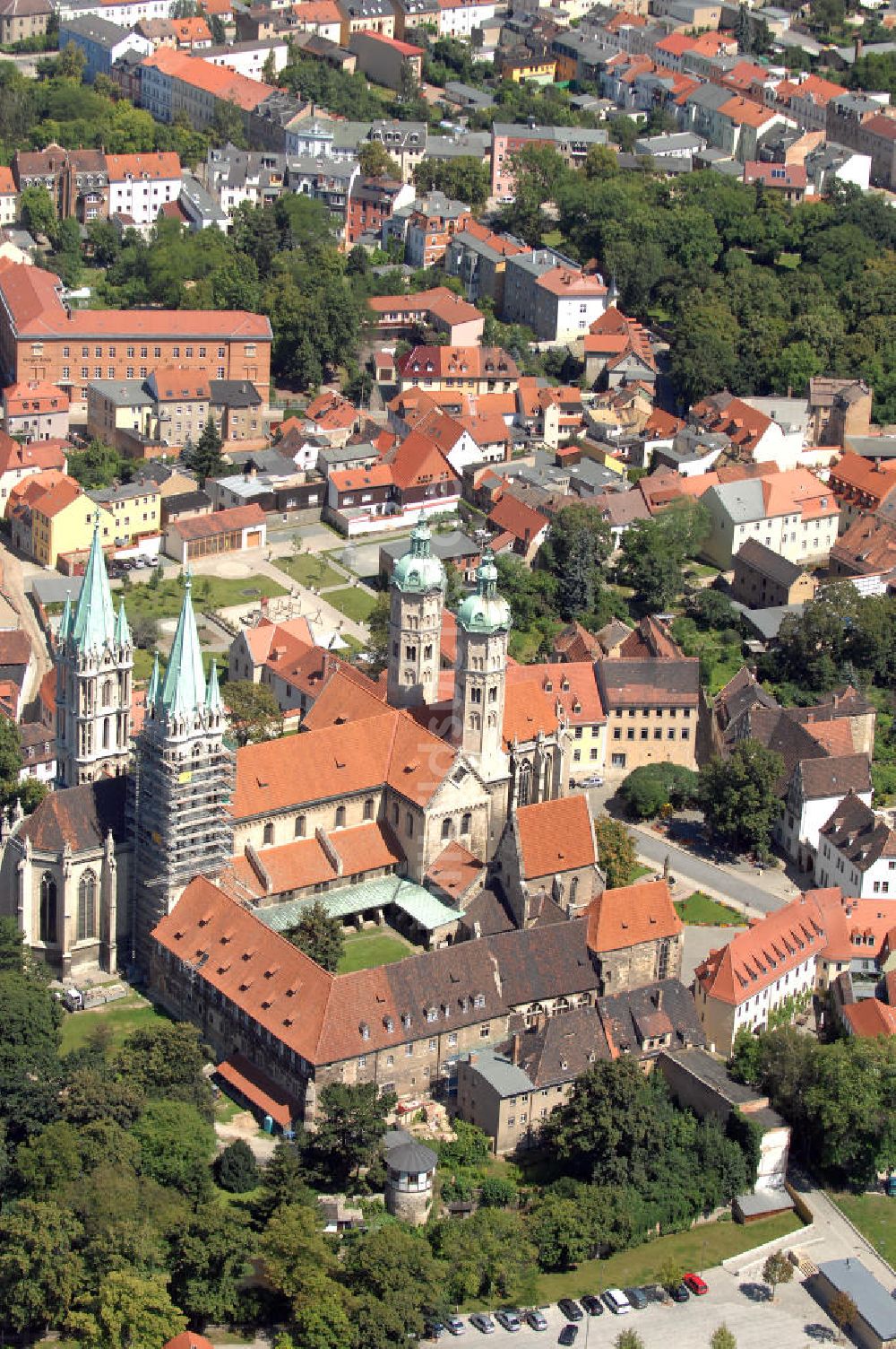 Naumburg an der Saale aus der Vogelperspektive: Naumburger Dom