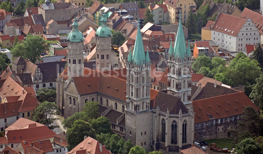 Naumburg aus der Vogelperspektive: Naumburger Dom