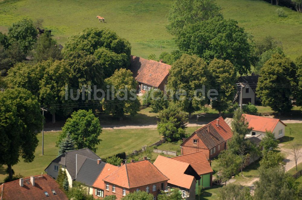 Luftbild Nausdorf - Nausdorf in Brandenburg