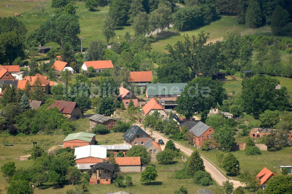 Luftaufnahme Nausdorf - Nausdorf in Brandenburg