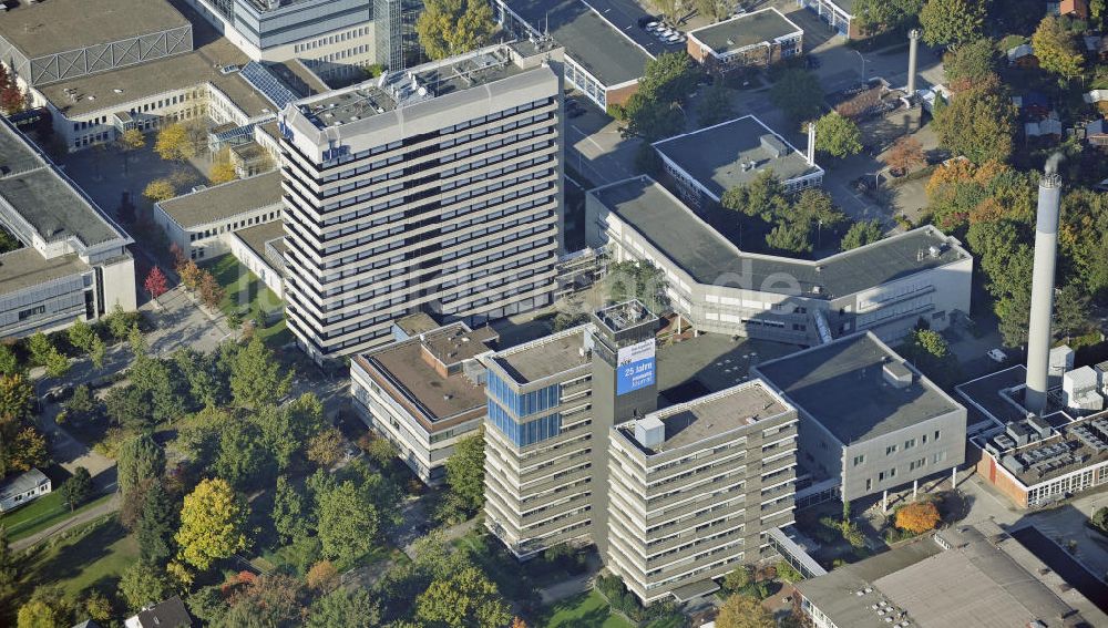 Hamburg aus der Vogelperspektive: NDR-Fernsehstudios Hamburg