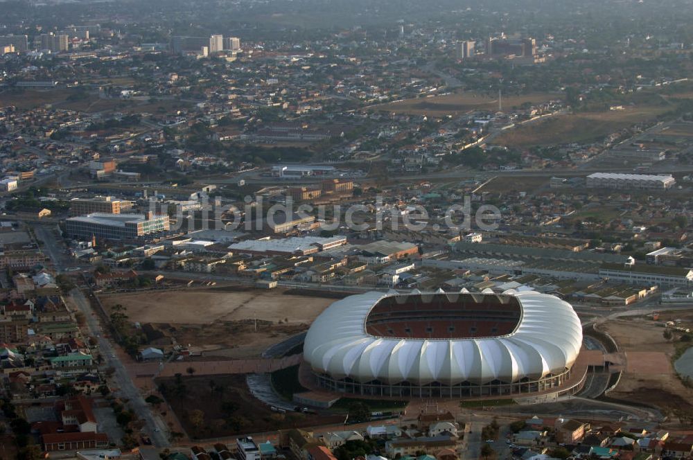 Luftbild Port Elizabeth - Nelson-Mandela-Bay-Stadion / Stadium in Port Elizabeth in Südafrika / South Africa