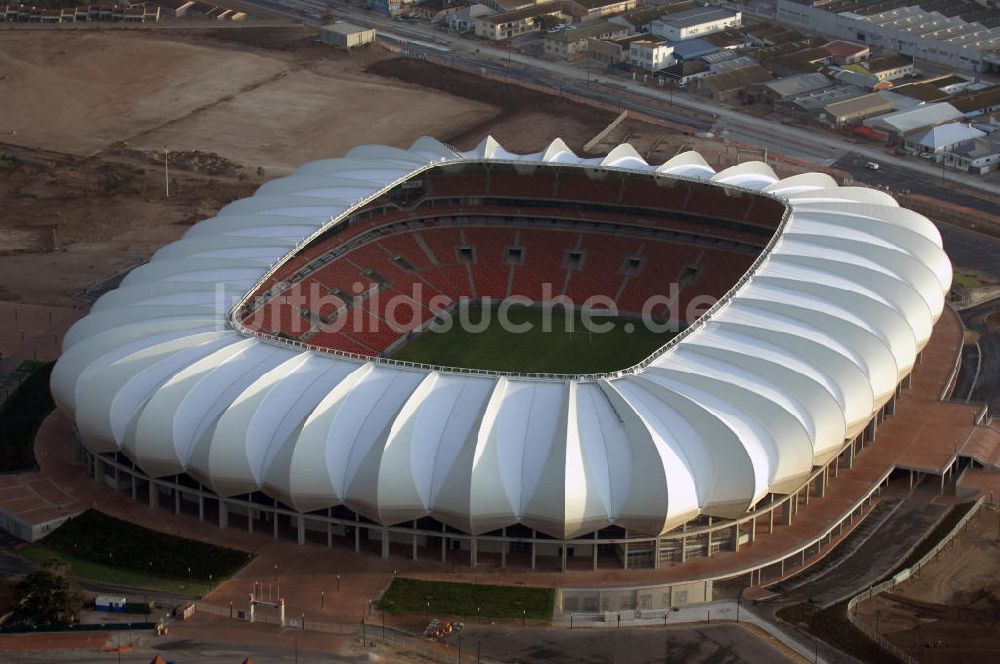 Port Elizabeth von oben - Nelson-Mandela-Bay-Stadion / Stadium in Port Elizabeth in Südafrika / South Africa