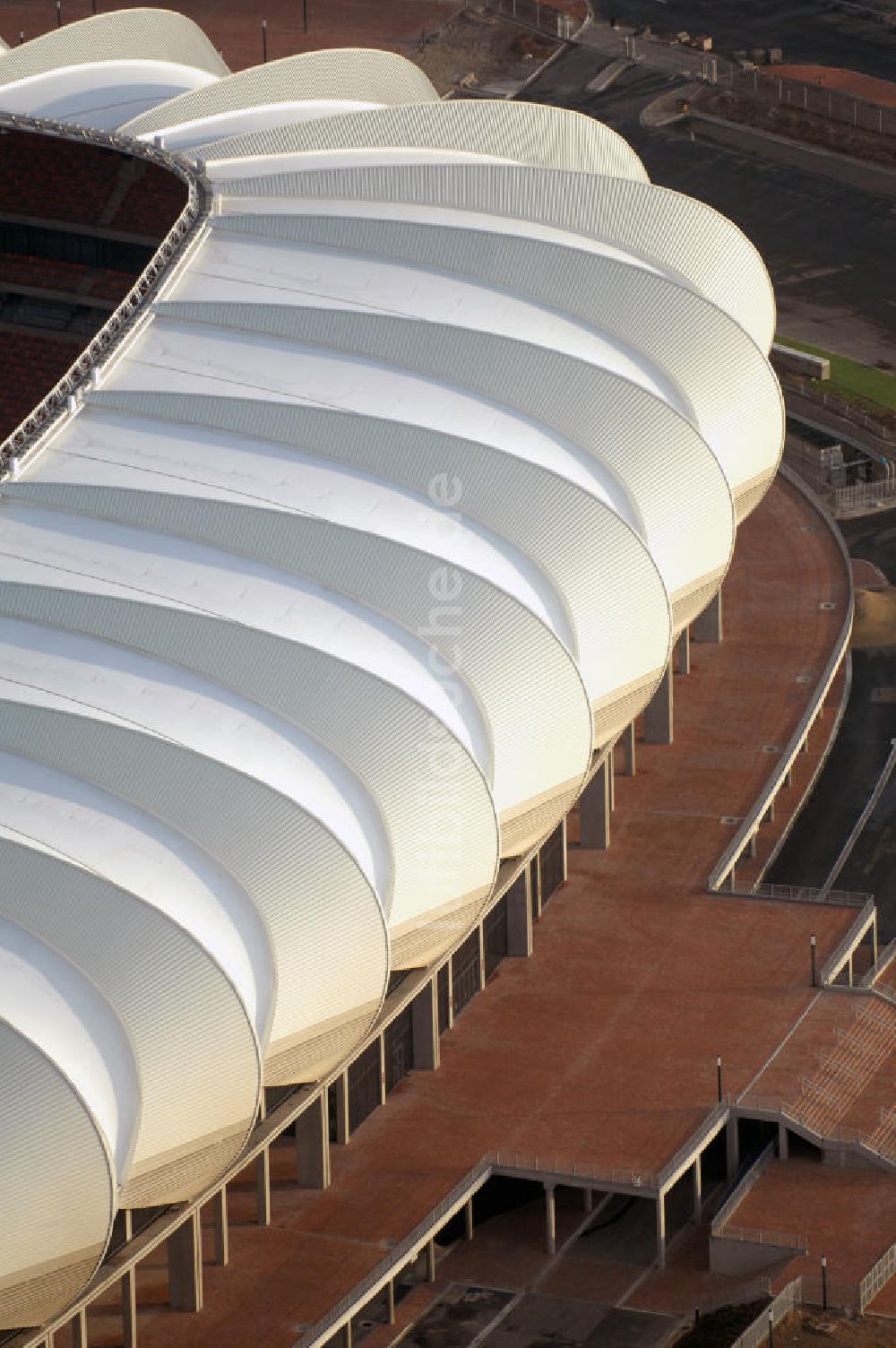 Luftbild Port Elizabeth - Nelson-Mandela-Bay-Stadion / Stadium in Port Elizabeth in Südafrika / South Africa