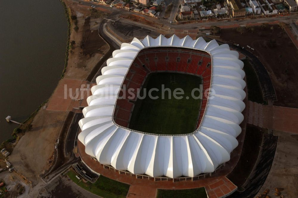 Port Elizabeth aus der Vogelperspektive: Nelson-Mandela-Bay-Stadion / Stadium in Port Elizabeth in Südafrika / South Africa