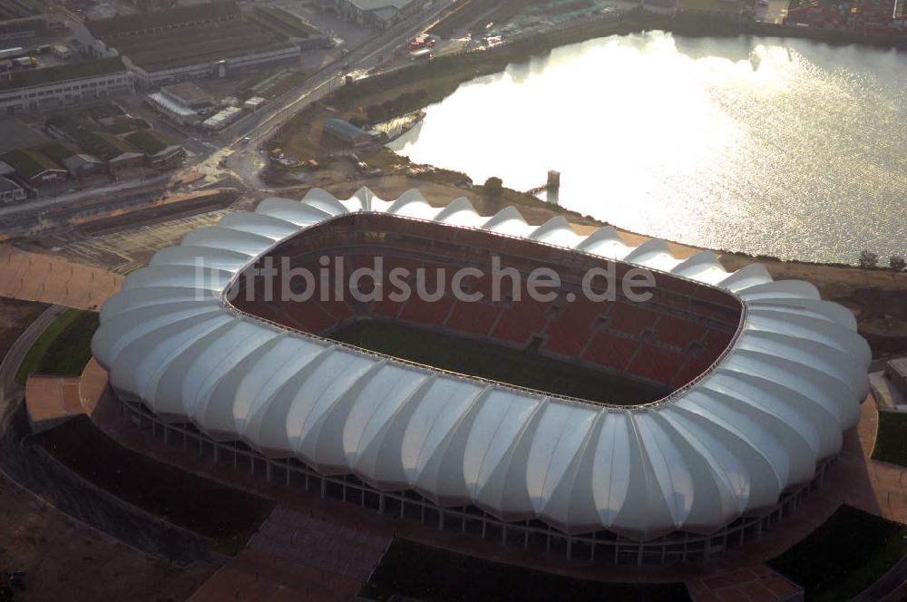 Luftaufnahme Port Elizabeth - Nelson-Mandela-Bay-Stadion / Stadium in Port Elizabeth in Südafrika / South Africa