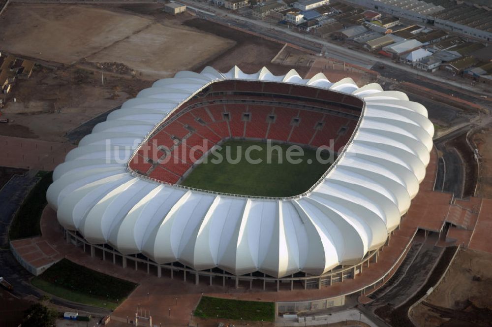 Port Elizabeth aus der Vogelperspektive: Nelson-Mandela-Bay-Stadion / Stadium in Port Elizabeth in Südafrika / South Africa