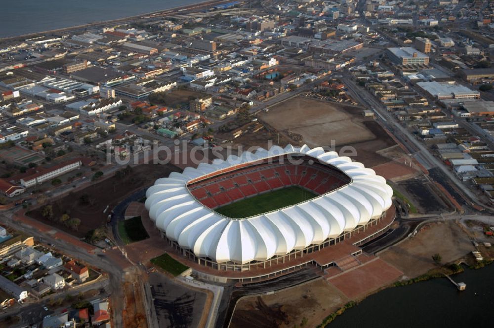 Luftaufnahme Port Elizabeth - Nelson-Mandela-Bay-Stadion / Stadium in Port Elizabeth in Südafrika / South Africa