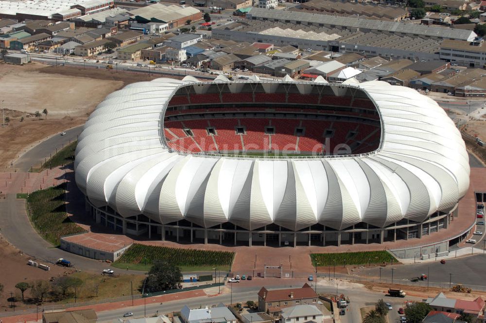 Luftbild Port Elizabeth - Nelson-Mandela-Bay-Stadion / Stadium in Port Elizabeth in Südafrika / South Africa