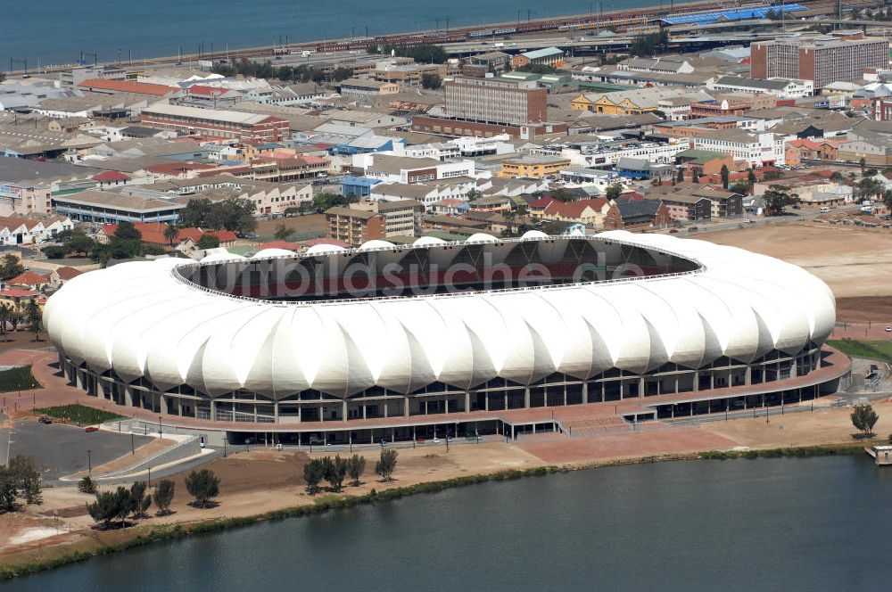 Luftaufnahme Port Elizabeth - Nelson-Mandela-Bay-Stadion / Stadium in Port Elizabeth in Südafrika / South Africa