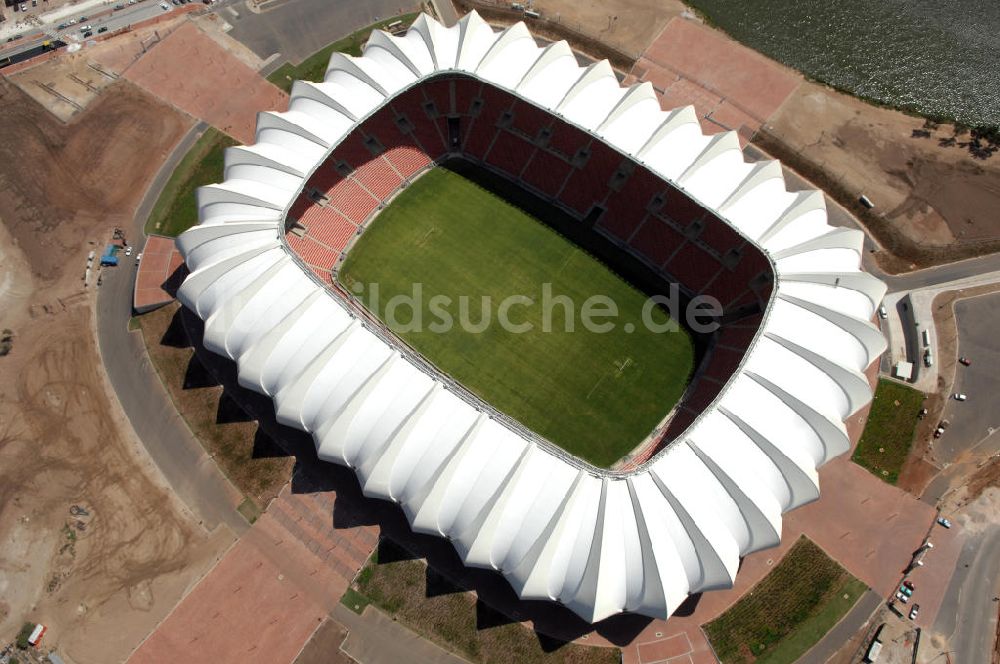 Luftbild Port Elizabeth - Nelson-Mandela-Bay-Stadion / Stadium in Port Elizabeth in Südafrika / South Africa