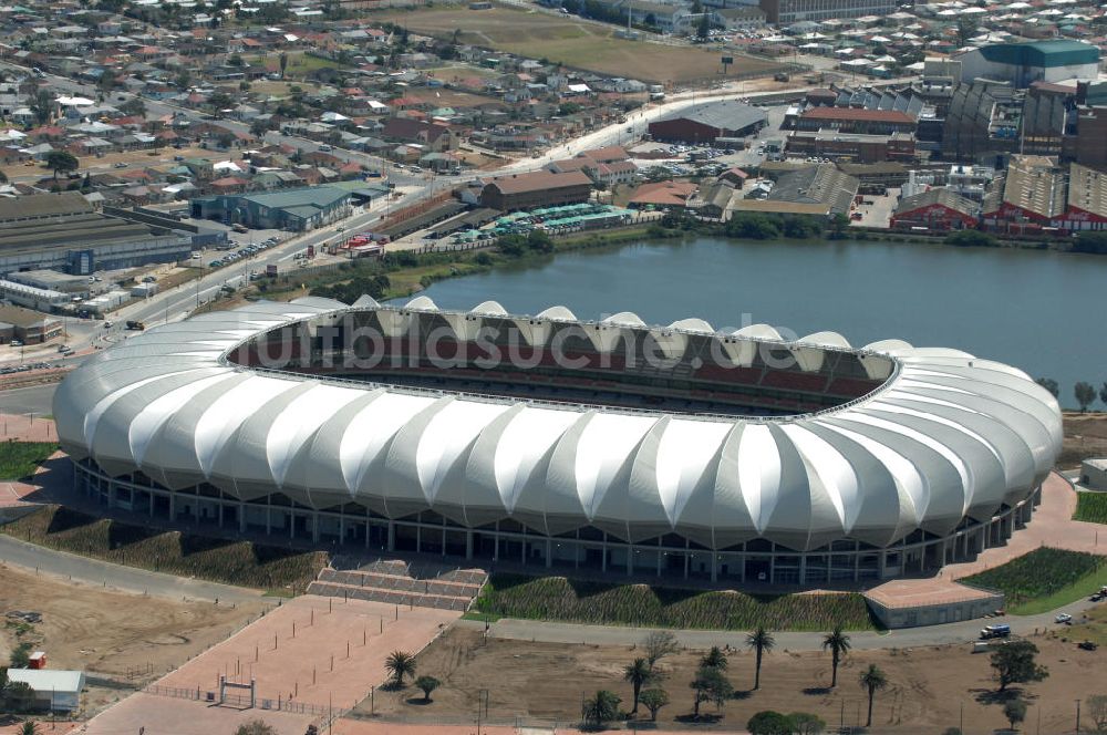 Luftaufnahme Port Elizabeth - Nelson-Mandela-Bay-Stadion / Stadium in Port Elizabeth in Südafrika / South Africa