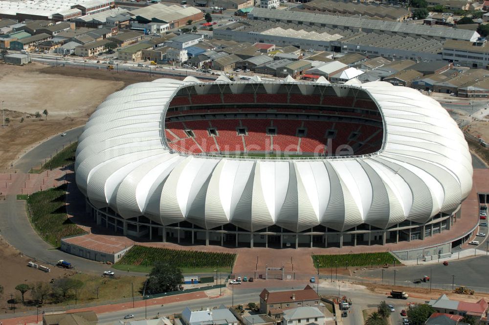 Port Elizabeth aus der Vogelperspektive: Nelson-Mandela-Bay-Stadion / Stadium in Port Elizabeth in Südafrika / South Africa