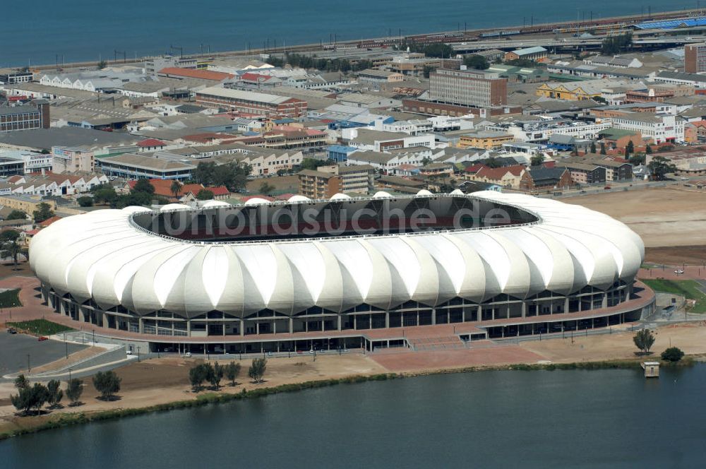 Luftaufnahme Port Elizabeth - Nelson-Mandela-Bay-Stadion / Stadium in Port Elizabeth in Südafrika / South Africa