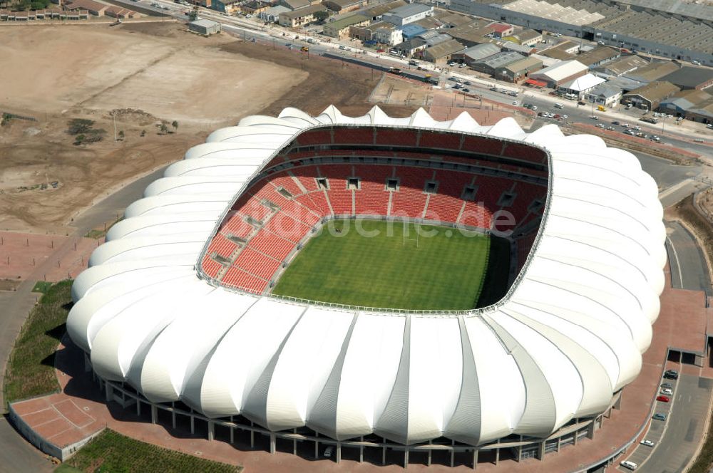 Port Elizabeth aus der Vogelperspektive: Nelson-Mandela-Bay-Stadion / Stadium in Port Elizabeth in Südafrika / South Africa