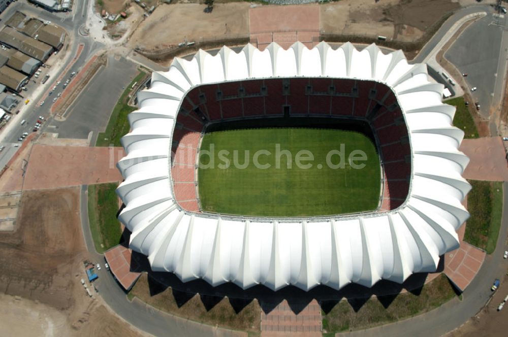 Luftaufnahme Port Elizabeth - Nelson-Mandela-Bay-Stadion / Stadium in Port Elizabeth in Südafrika / South Africa