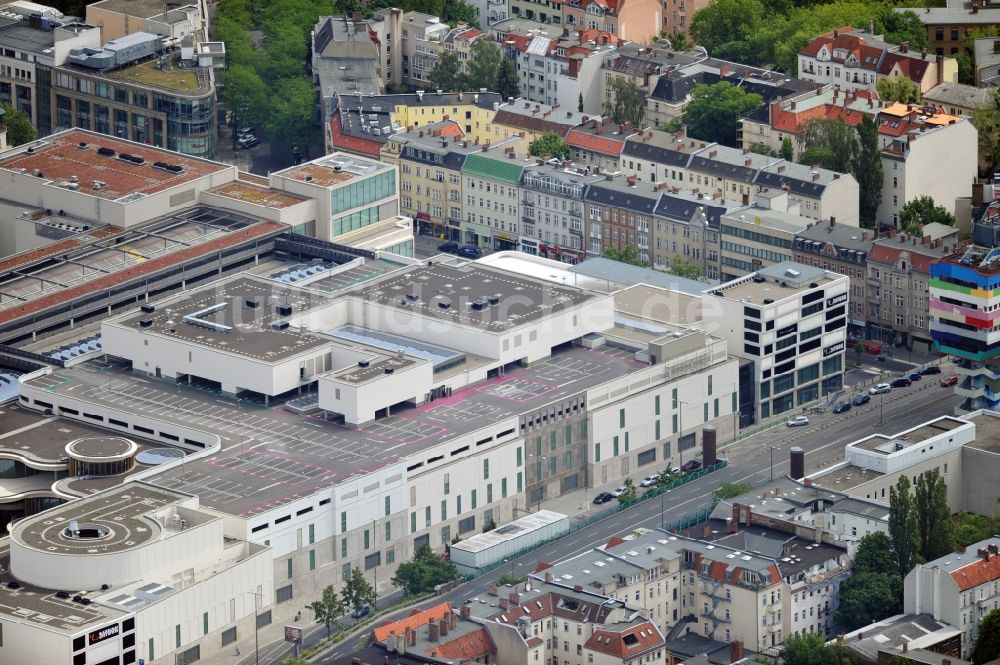 Berlin von oben - Neu errichtetes Einkaufszentrums Boulevard Berlin