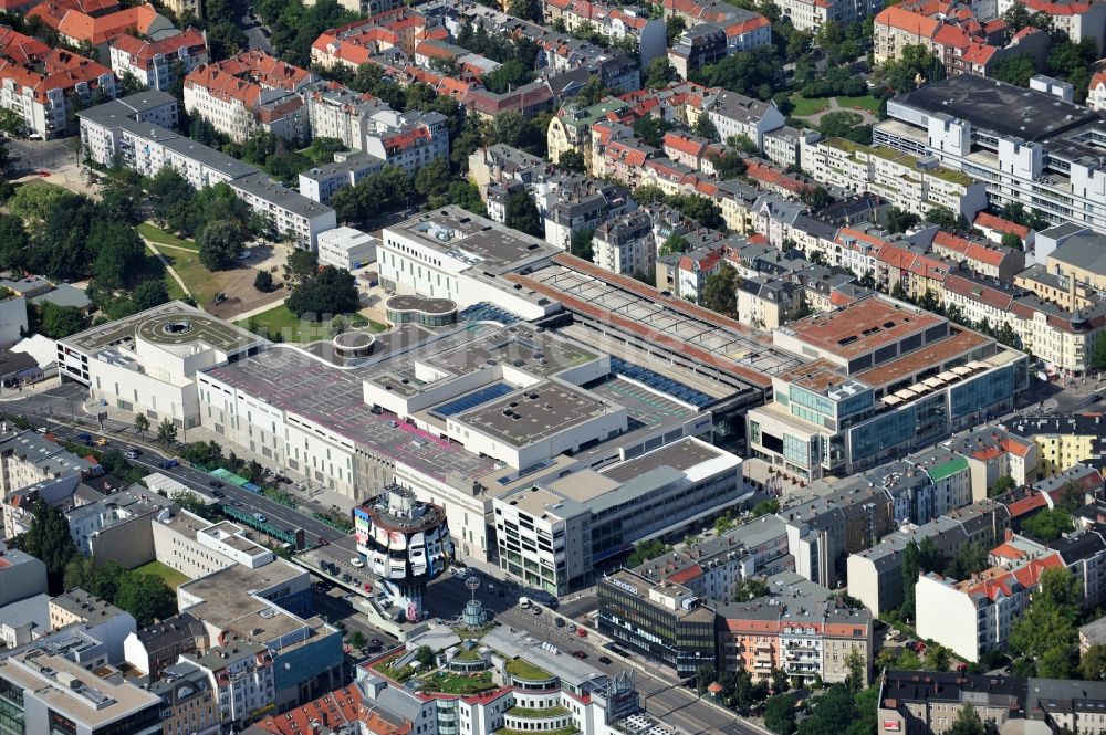 Luftbild Berlin - Neu errichtetes Einkaufszentrums Boulevard Berlin