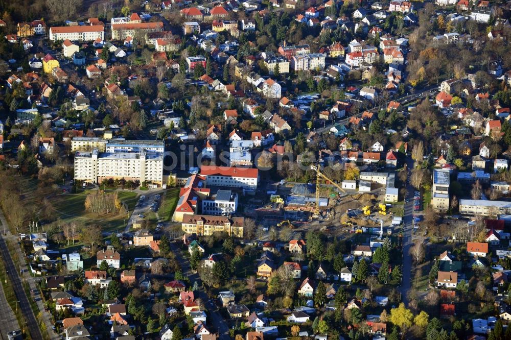 Luftbild Berlin - Neu- und Umbau der Psychiatrischen Klinik Vivantes Klinikum Hellersdorf in Berlin