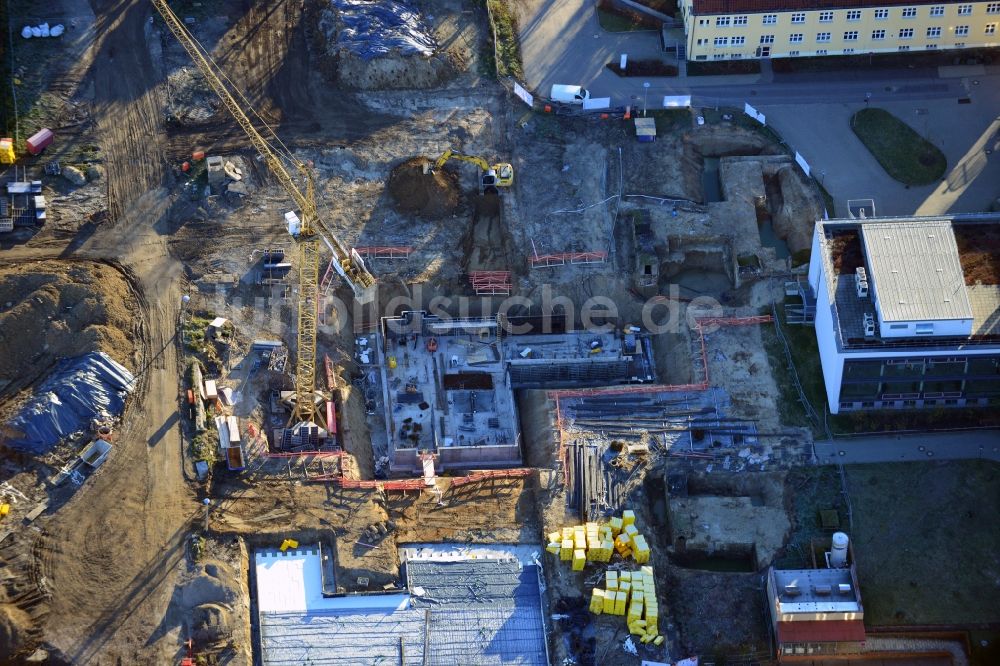 Luftaufnahme Berlin - Neu- und Umbau der Psychiatrischen Klinik Vivantes Klinikum Hellersdorf in Berlin