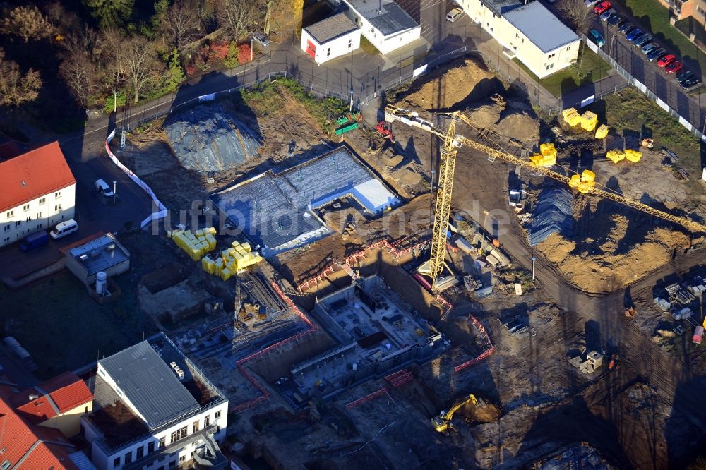 Luftbild Berlin - Neu- und Umbau der Psychiatrischen Klinik Vivantes Klinikum Hellersdorf in Berlin