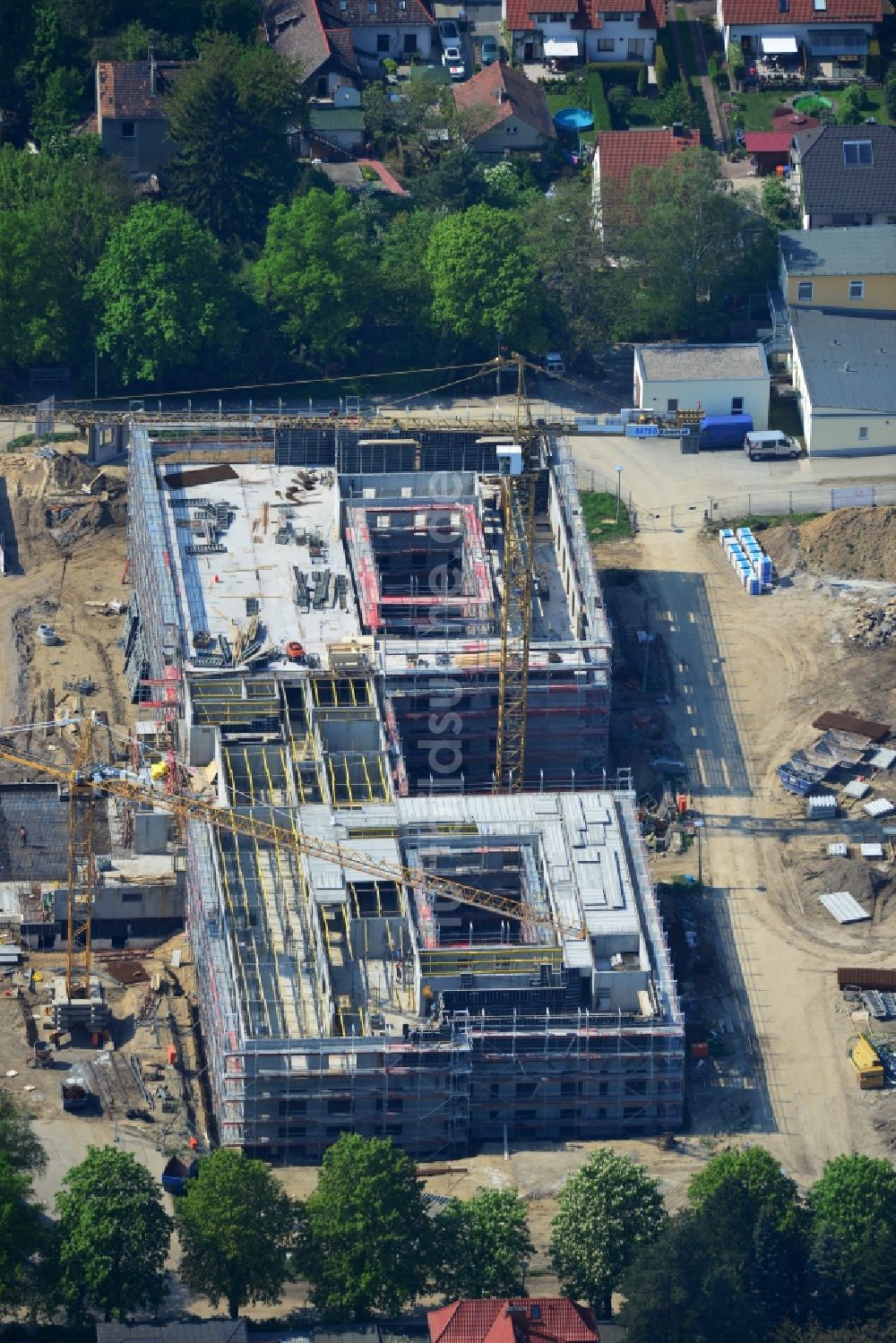 Berlin von oben - Neu- und Umbau der Psychiatrischen Klinik Vivantes Klinikum Hellersdorf in Berlin