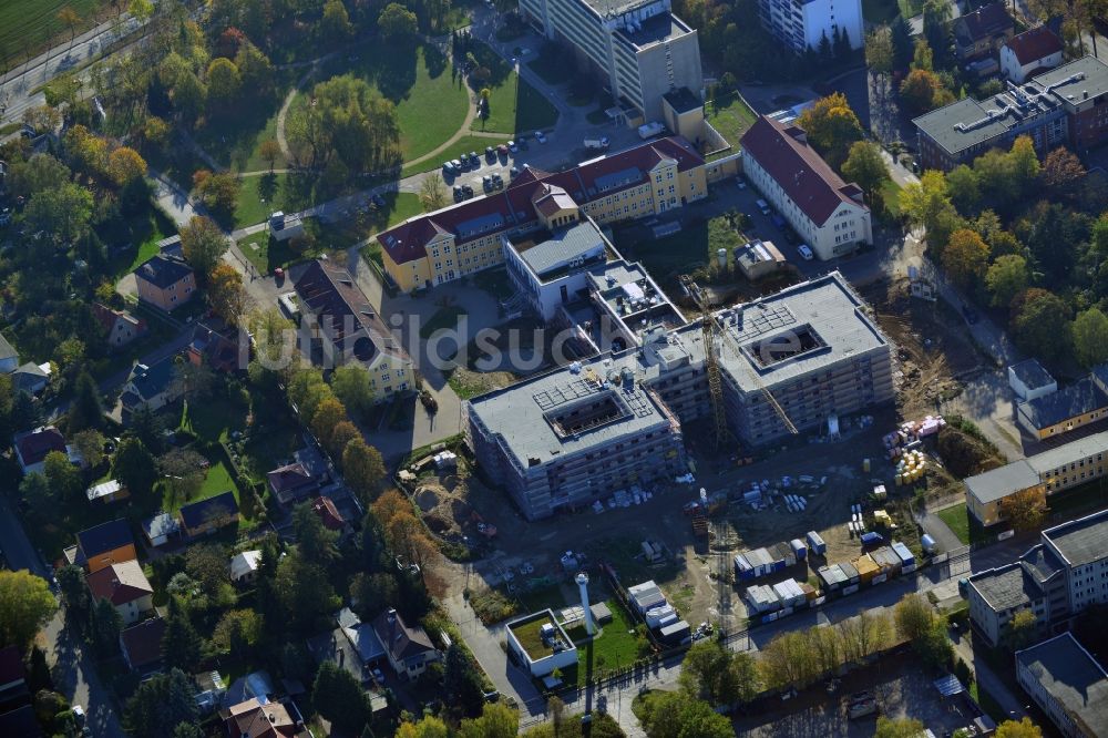 Luftbild Berlin - Neu- und Umbau der Psychiatrischen Klinik Vivantes Klinikum Hellersdorf in Berlin