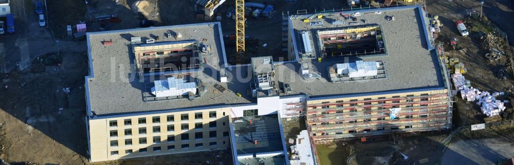 Luftbild Berlin - Neu- und Umbau der Psychiatrischen Klinik Vivantes Klinikum Hellersdorf in Berlin