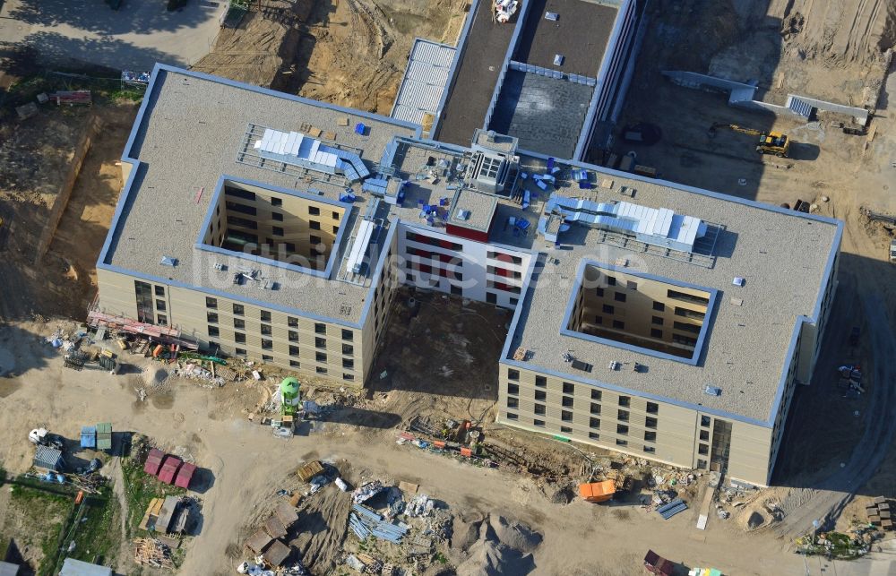 Luftbild Berlin - Neu- und Umbau der Psychiatrischen Klinik Vivantes Klinikum Hellersdorf in Berlin