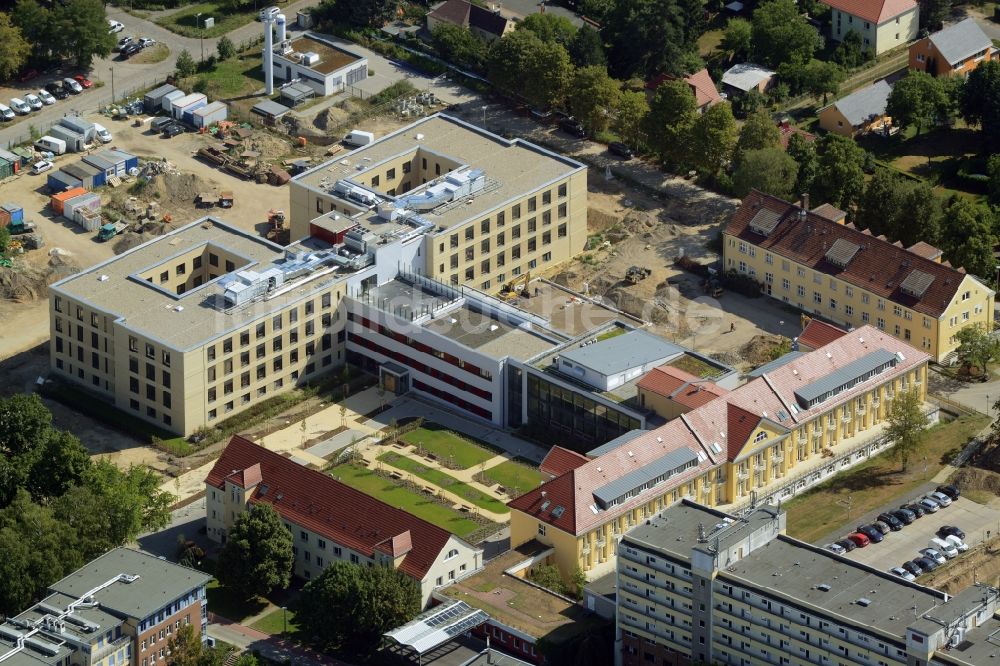 Luftbild Berlin  Neu und Umbau der Psychiatrischen Klinik Vivantes