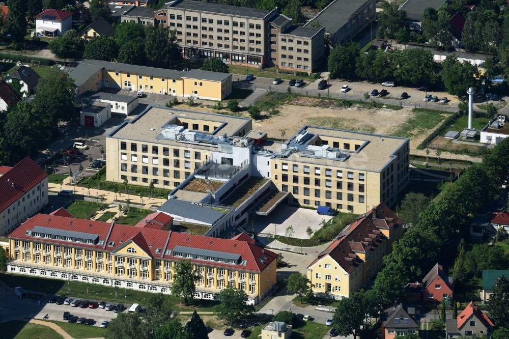 Luftbild Berlin - Neu- und Umbau der Psychiatrischen Klinik Vivantes Klinikum Hellersdorf in Berlin