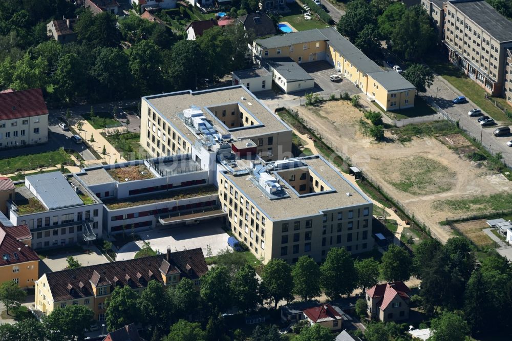 Berlin von oben - Neu- und Umbau der Psychiatrischen Klinik Vivantes Klinikum Hellersdorf in Berlin