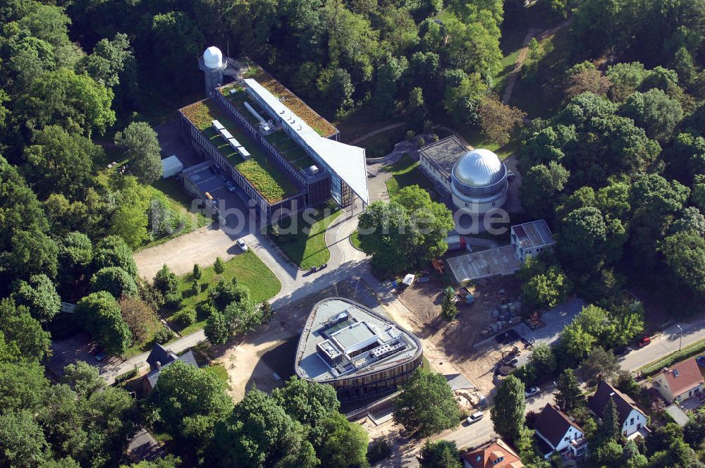 Luftaufnahme Potsdam - Neubau am Astrophysikalischen Institut Potsdam