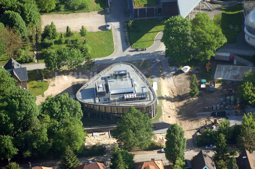 Potsdam von oben - Neubau am Astrophysikalischen Institut Potsdam