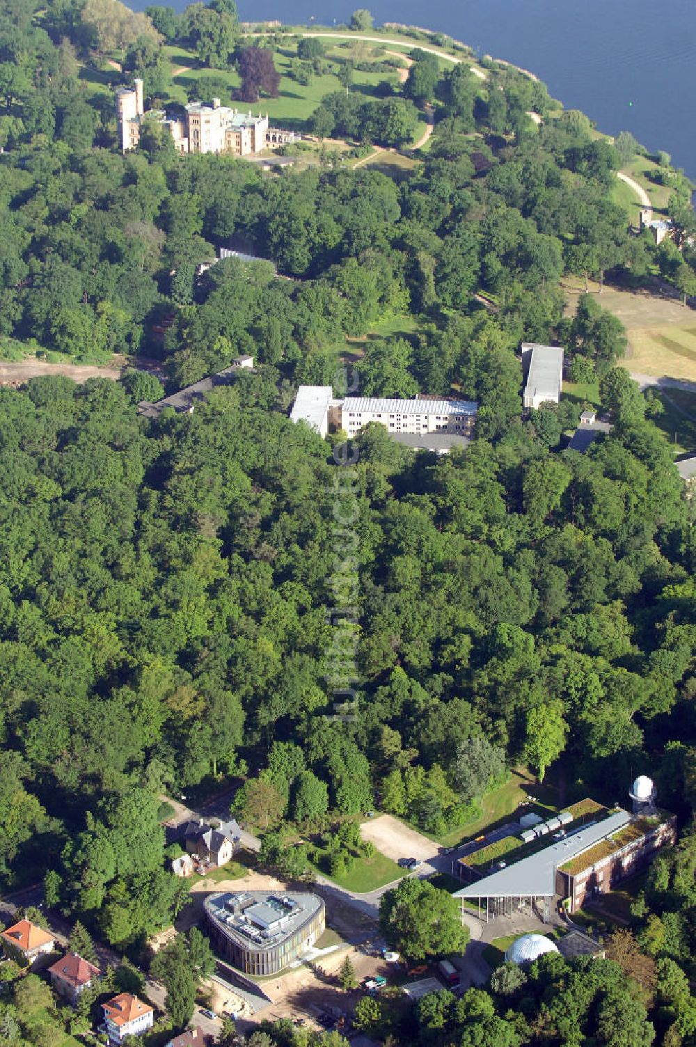 Luftbild Potsdam - Neubau am Astrophysikalischen Institut Potsdam