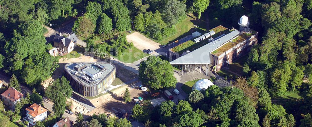 Luftbild Potsdam - Neubau am Astrophysikalischen Institut Potsdam