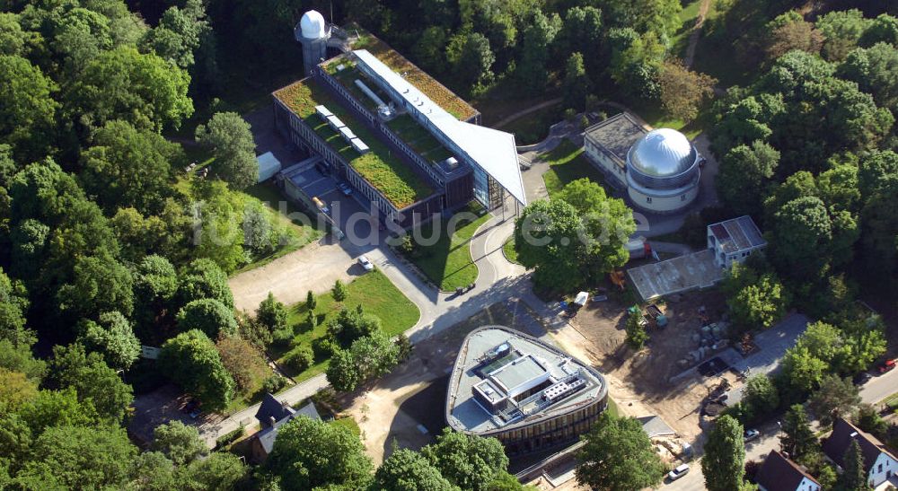 Potsdam aus der Vogelperspektive: Neubau am Astrophysikalischen Institut Potsdam