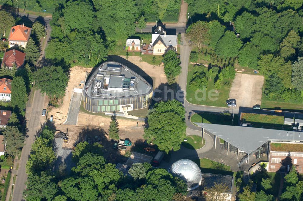 Luftbild Potsdam - Babelsberg - Neubau am Astrophysikalischen Institut Potsdam