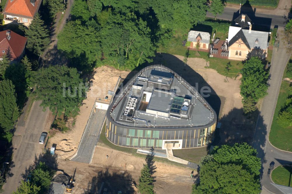 Potsdam - Babelsberg von oben - Neubau am Astrophysikalischen Institut Potsdam