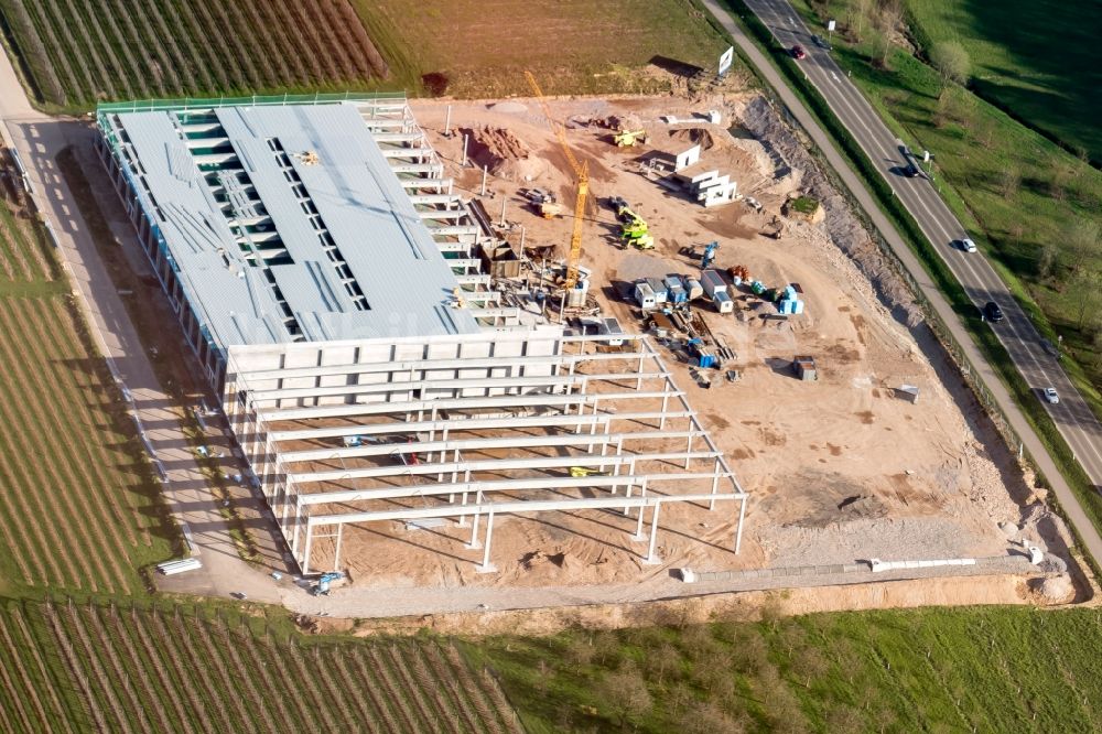 Luftbild Oberkirch - Neubau- Baustelle im Gewerbegebiet Bei Oberkirch in Oberkirch im Bundesland Baden-Württemberg, Deutschland