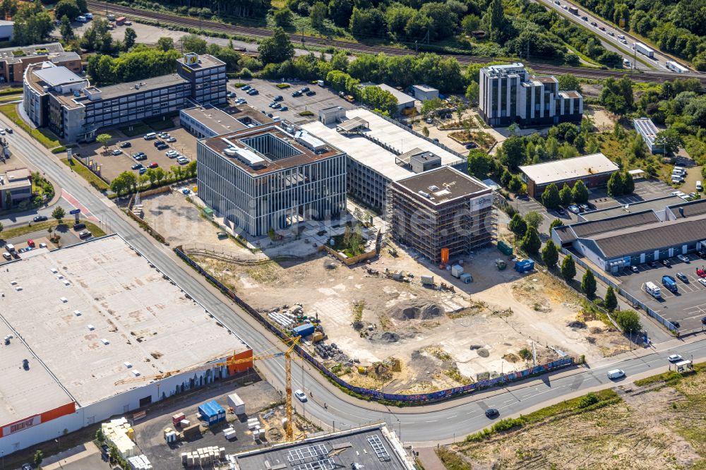 Münster Von Oben - Neubau- Baustelle Im Gewerbegebiet Rob17 In Münster ...