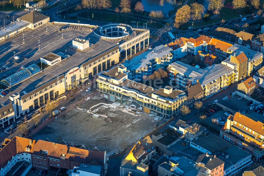 Luftbild Hamm - Neubau eines Büro- und Geschäftshauses B-tween in Hamm im Bundesland Nordrhein-Westfalen, Deutschland