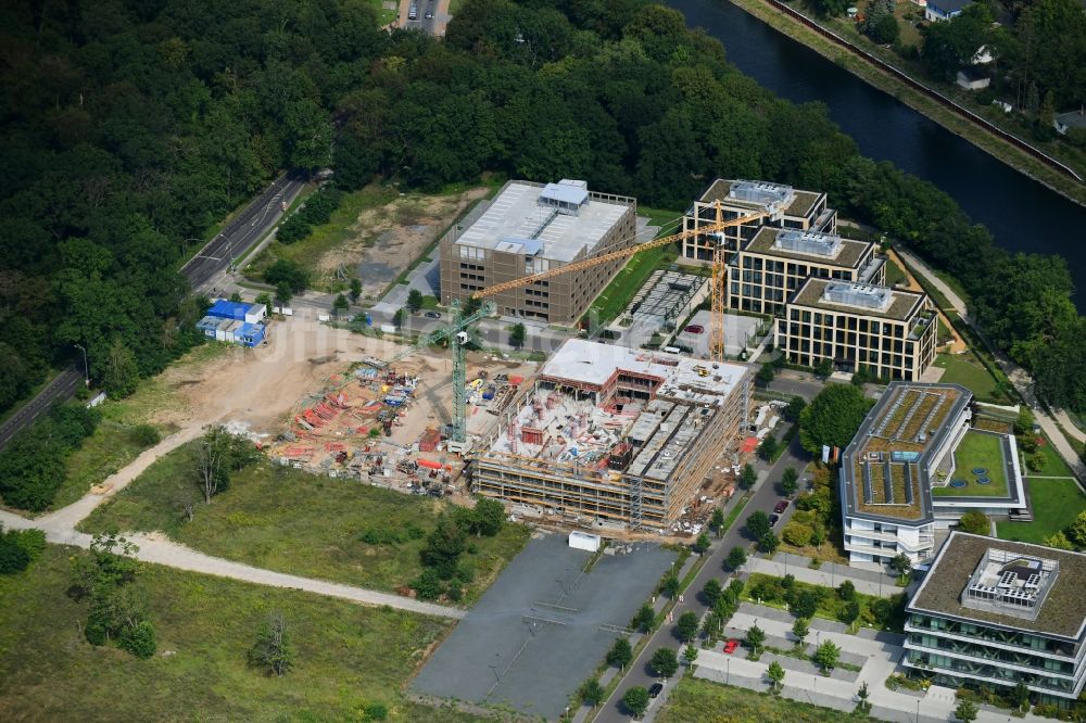 Luftaufnahme Potsdam Neubau eines Büro und