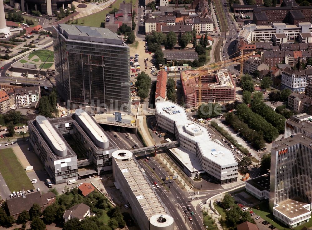 Luftbild Dusseldorf Neubau Eines Buro Und Geschaftshauses Stepstone Deutschland Stepstone Continental Europe An Der Volklinger Strasse