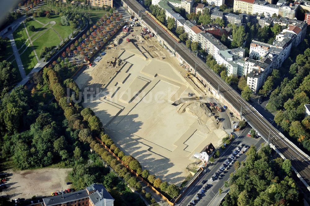 Berlin aus der Vogelperspektive: Neubau Bundesinnenministerium Berlin